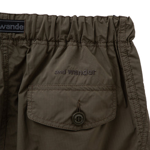 And Wander Oversize Cargo Pant Khaki 5742282389 Degli Uberti